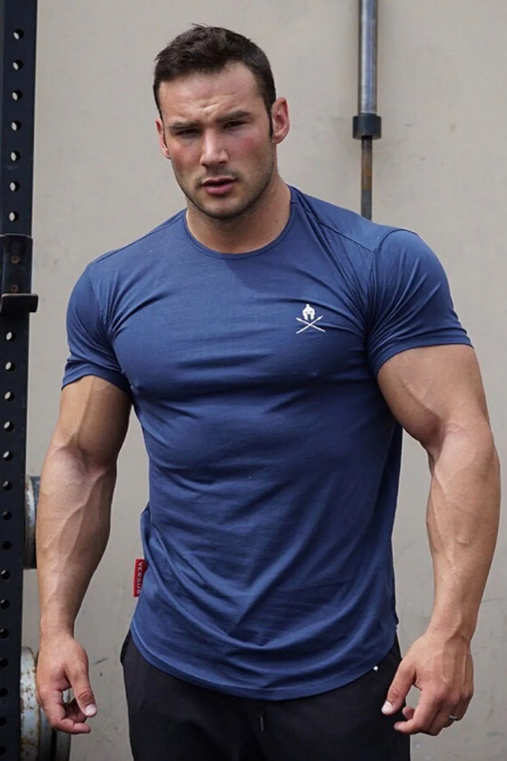 Men's Round Neck Short Sleeve T-Shirt, image 2