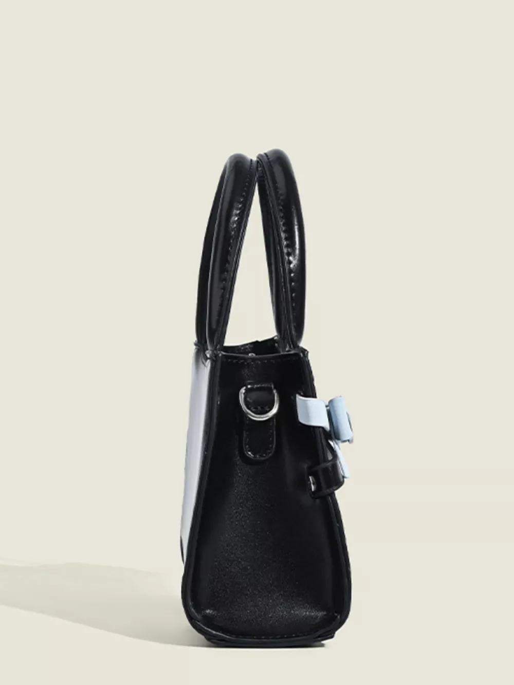Bow Decor Top Handle Handbag, image 5