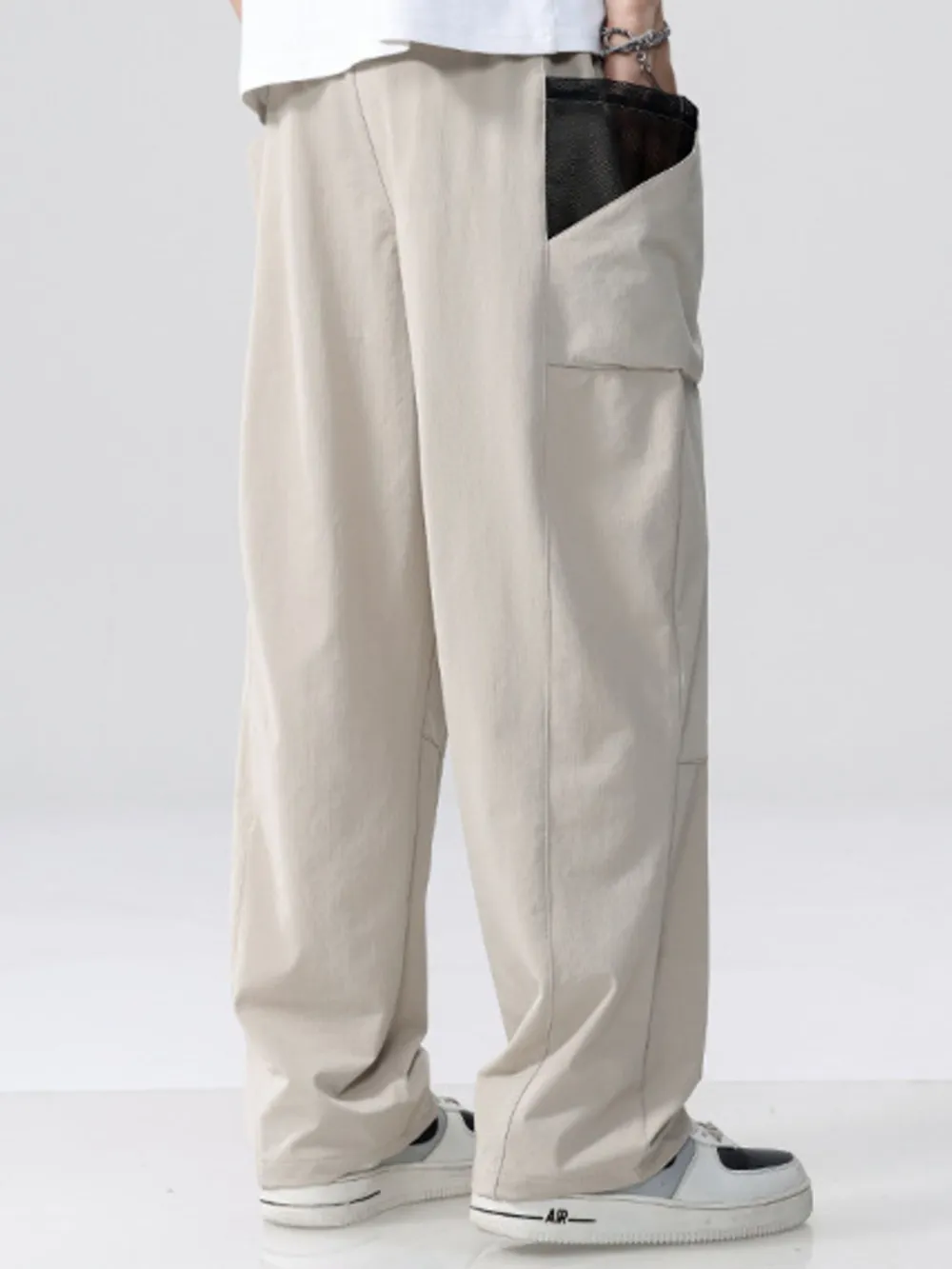 Men's Plus Size Wide Leg Pants, image 5