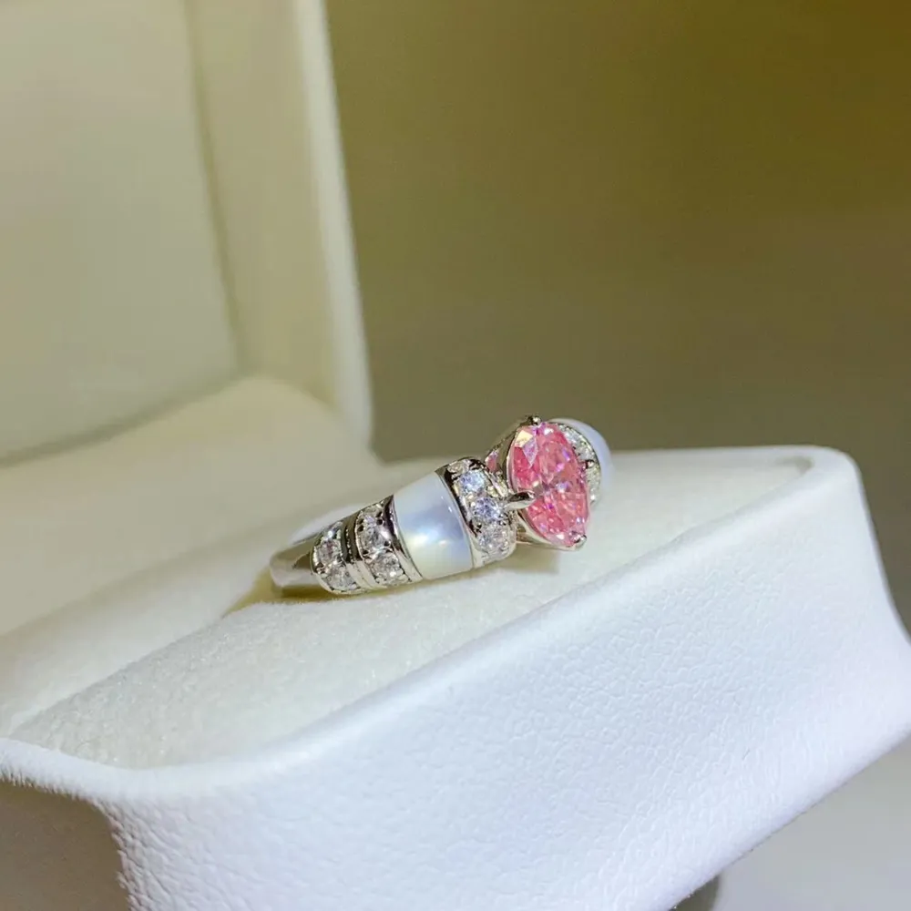 1 Carat Moissanite 925 Sterling Silver Ring, image 4