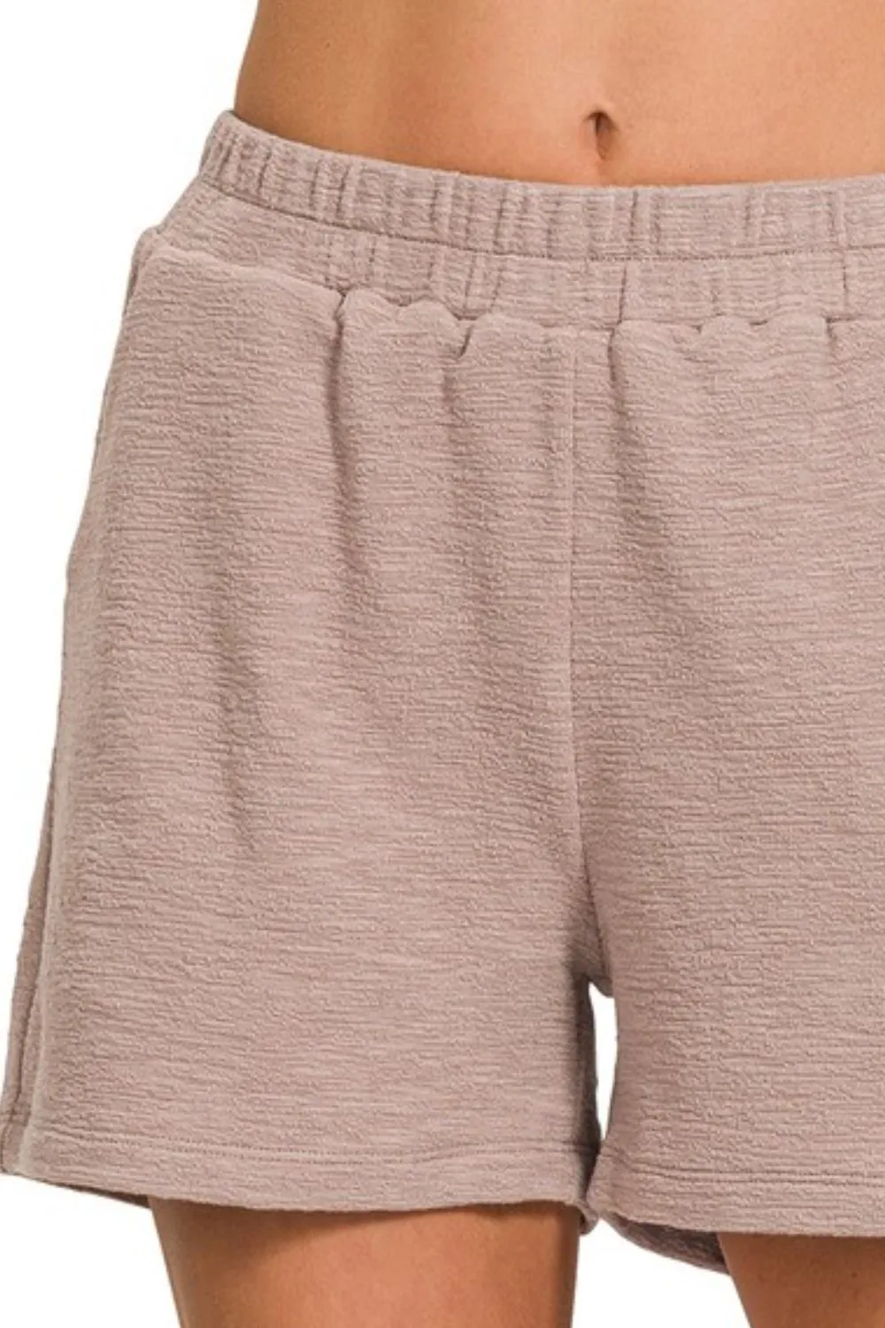 Cotton Slub Shorts, image 2