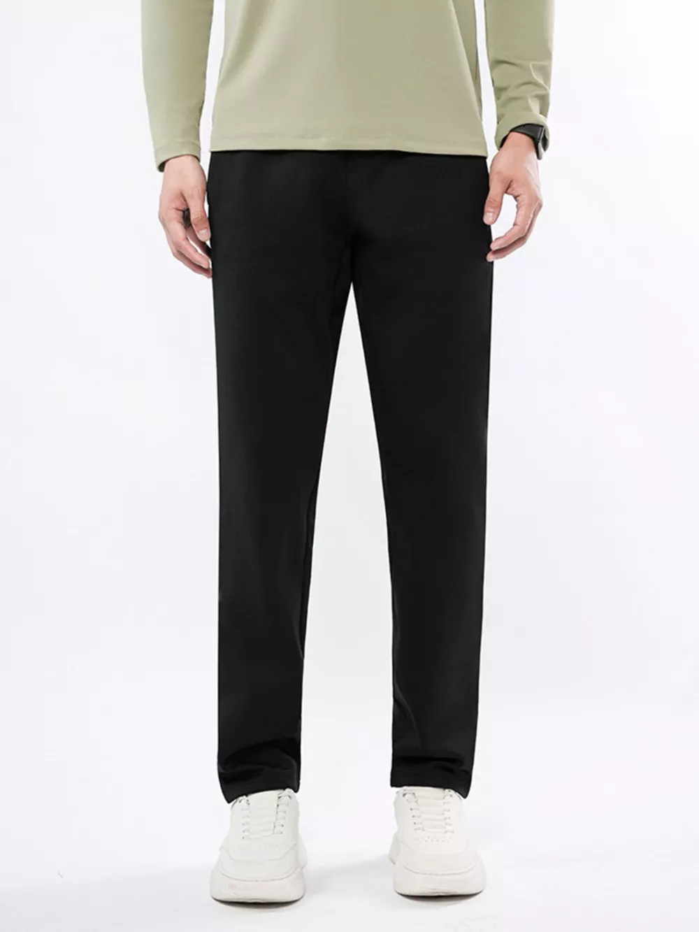 Men's Plus Size Casual Straight-Leg Pants, image 5