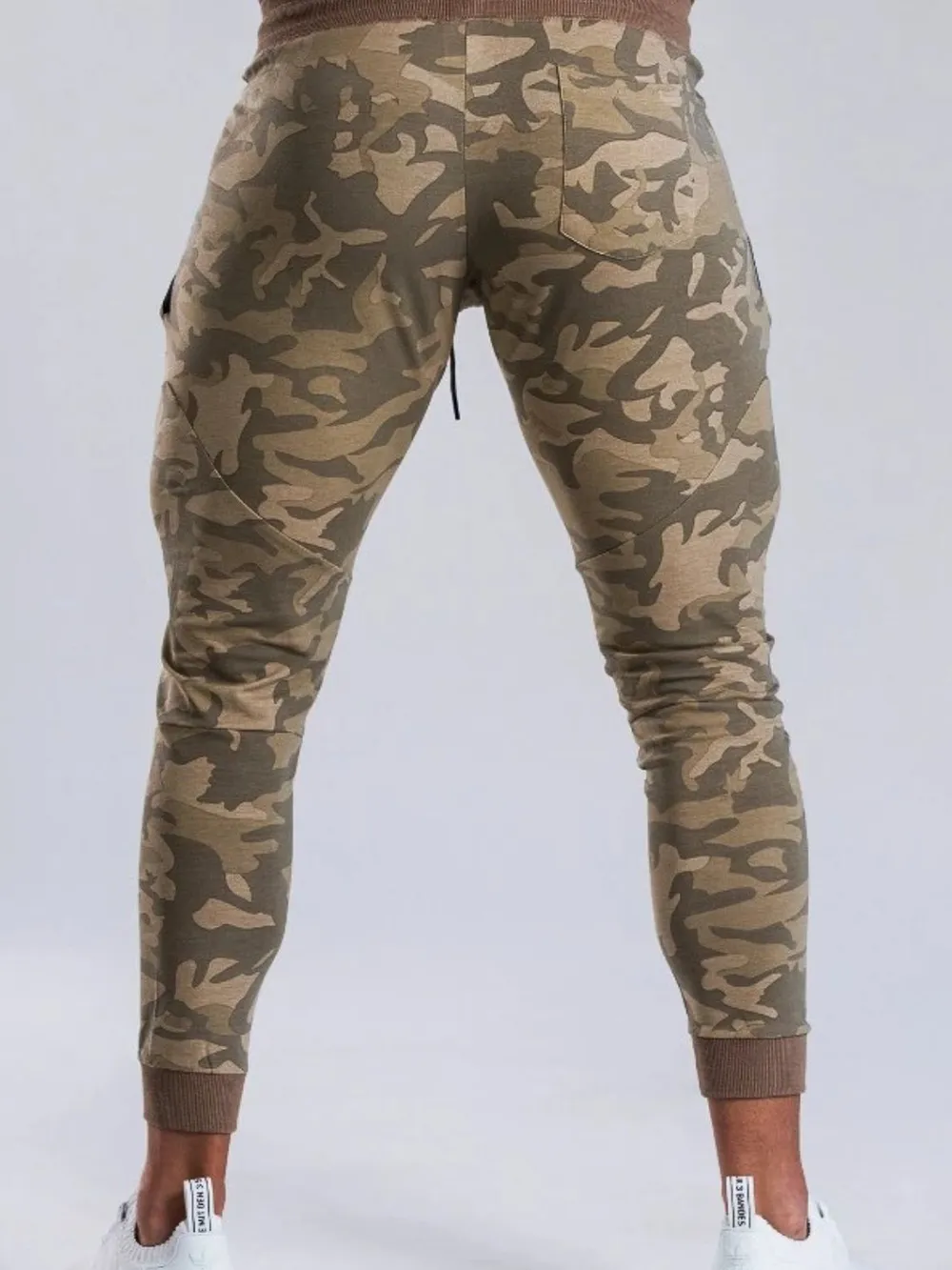 Men's Camouflage Drawstring Active Pants, image 3