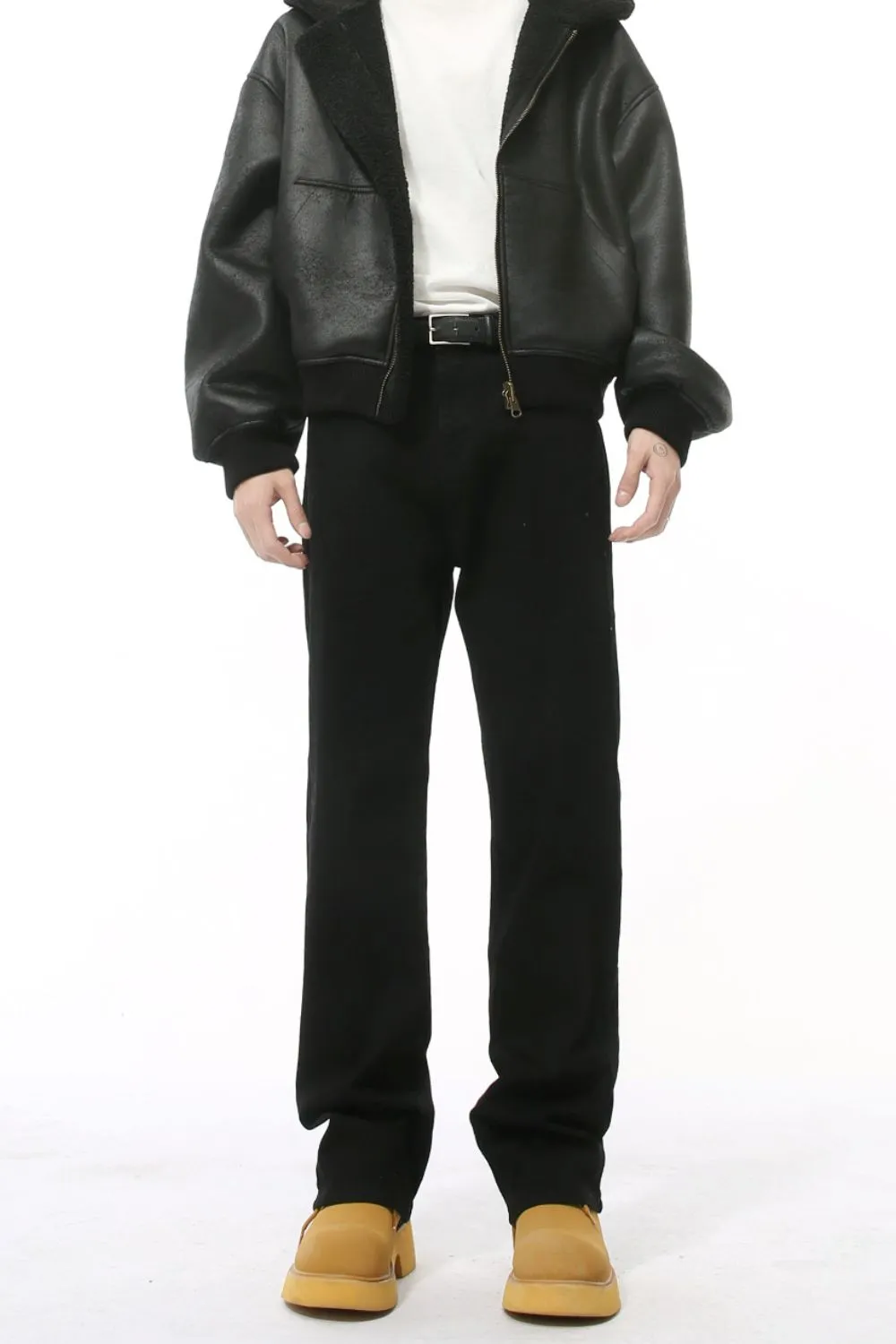 Mid Rise Jeans with Pockets, image 2