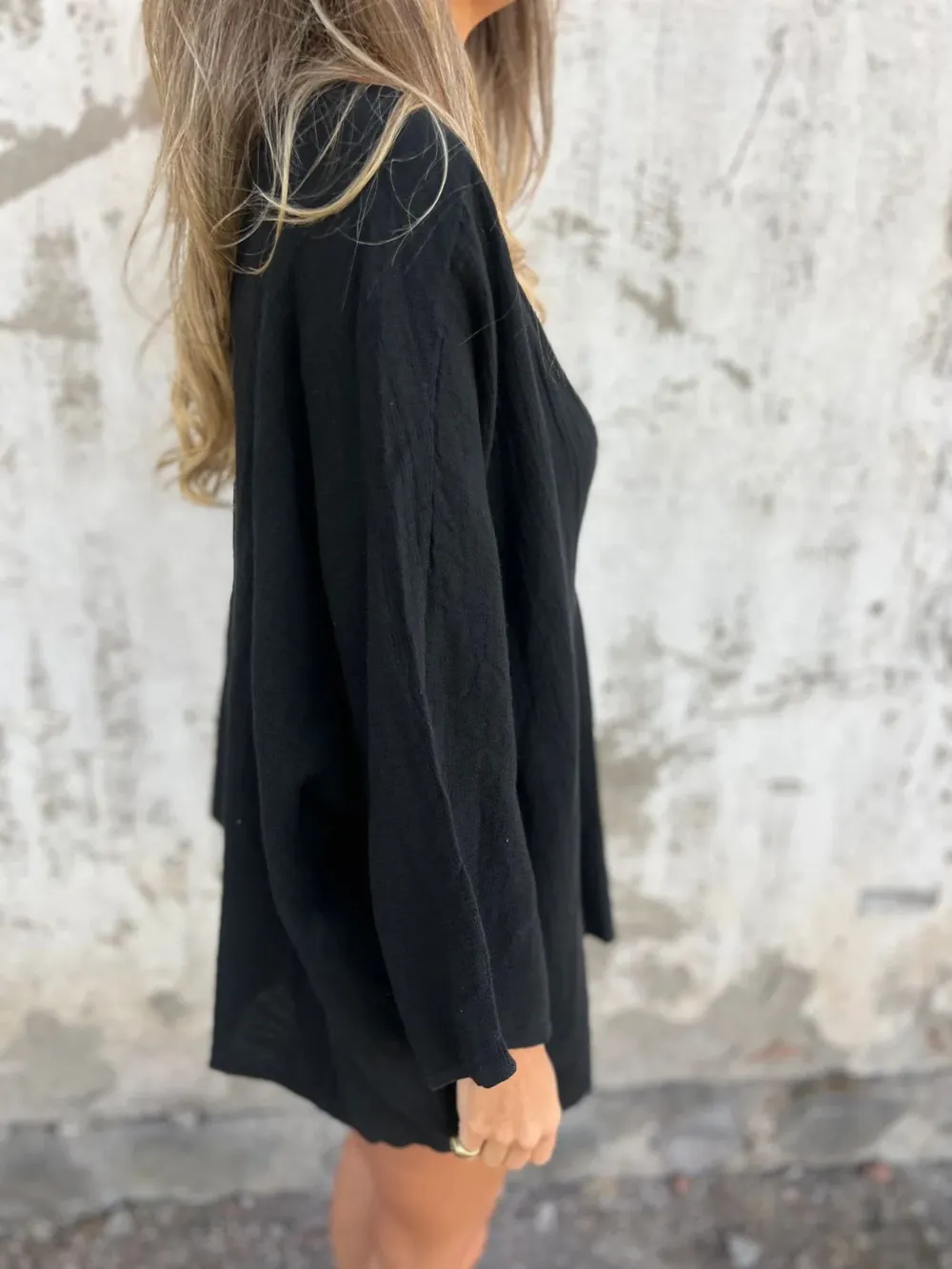 Full Size One Button Long Sleeve Shirt Plus Size, image 26
