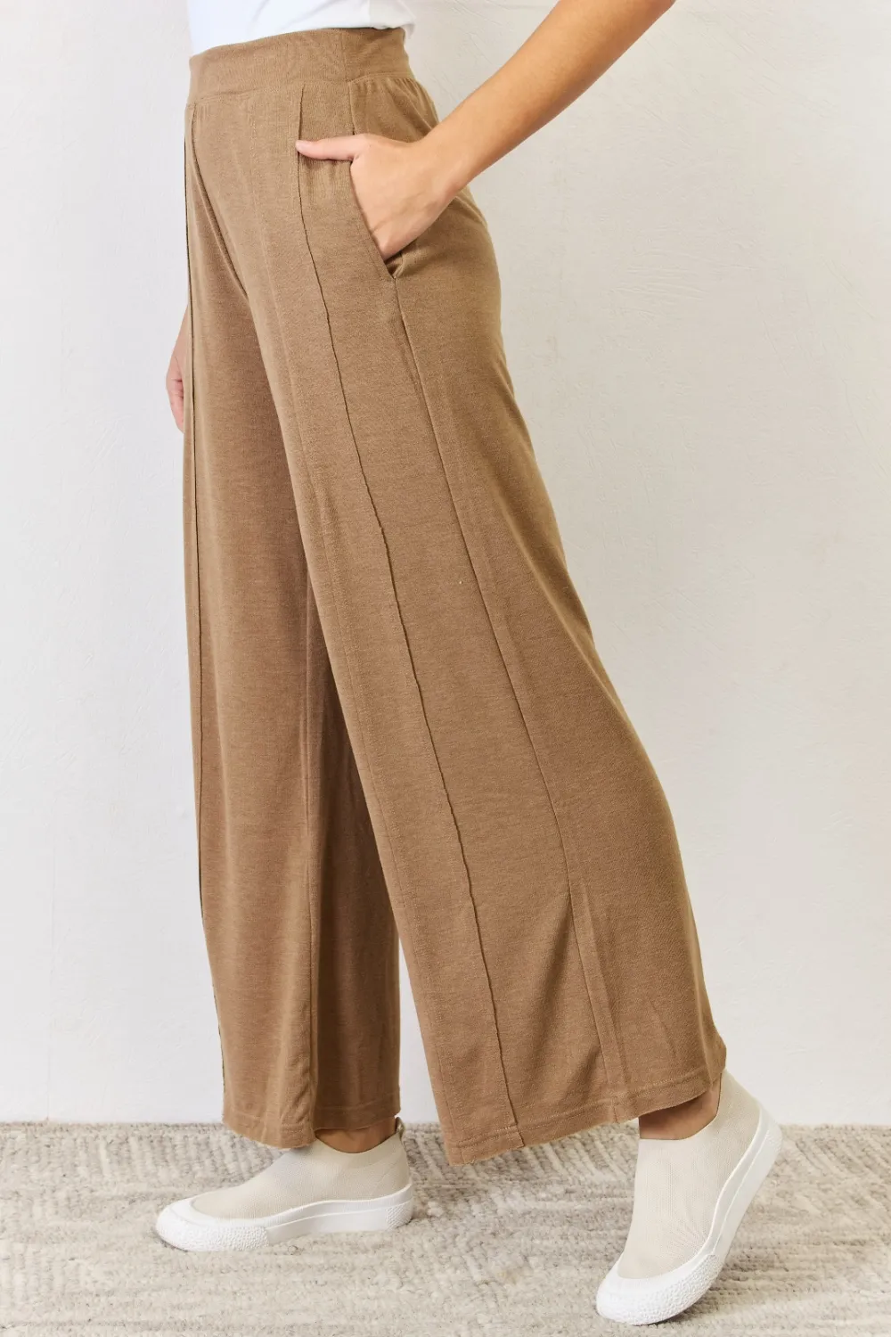 Ultra Soft Wide Leg Pants, image 2