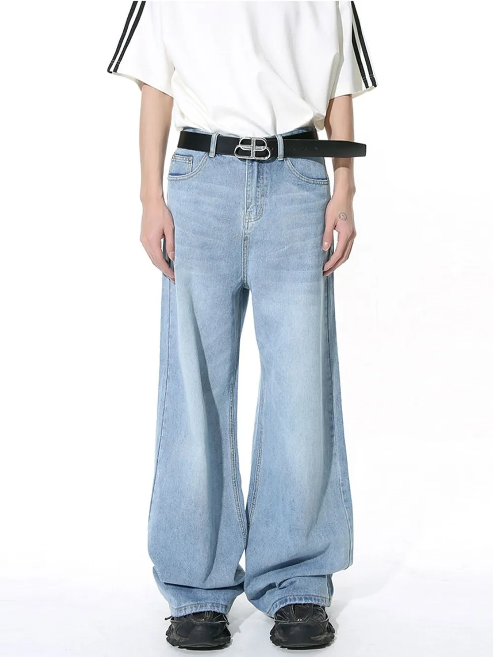 Wide Leg Jeans with Pockets, image 10
