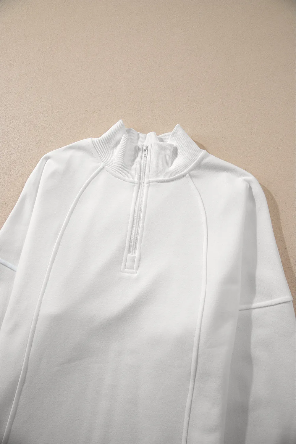 Half Zip Long Sleeve Sweatshirt, image 13