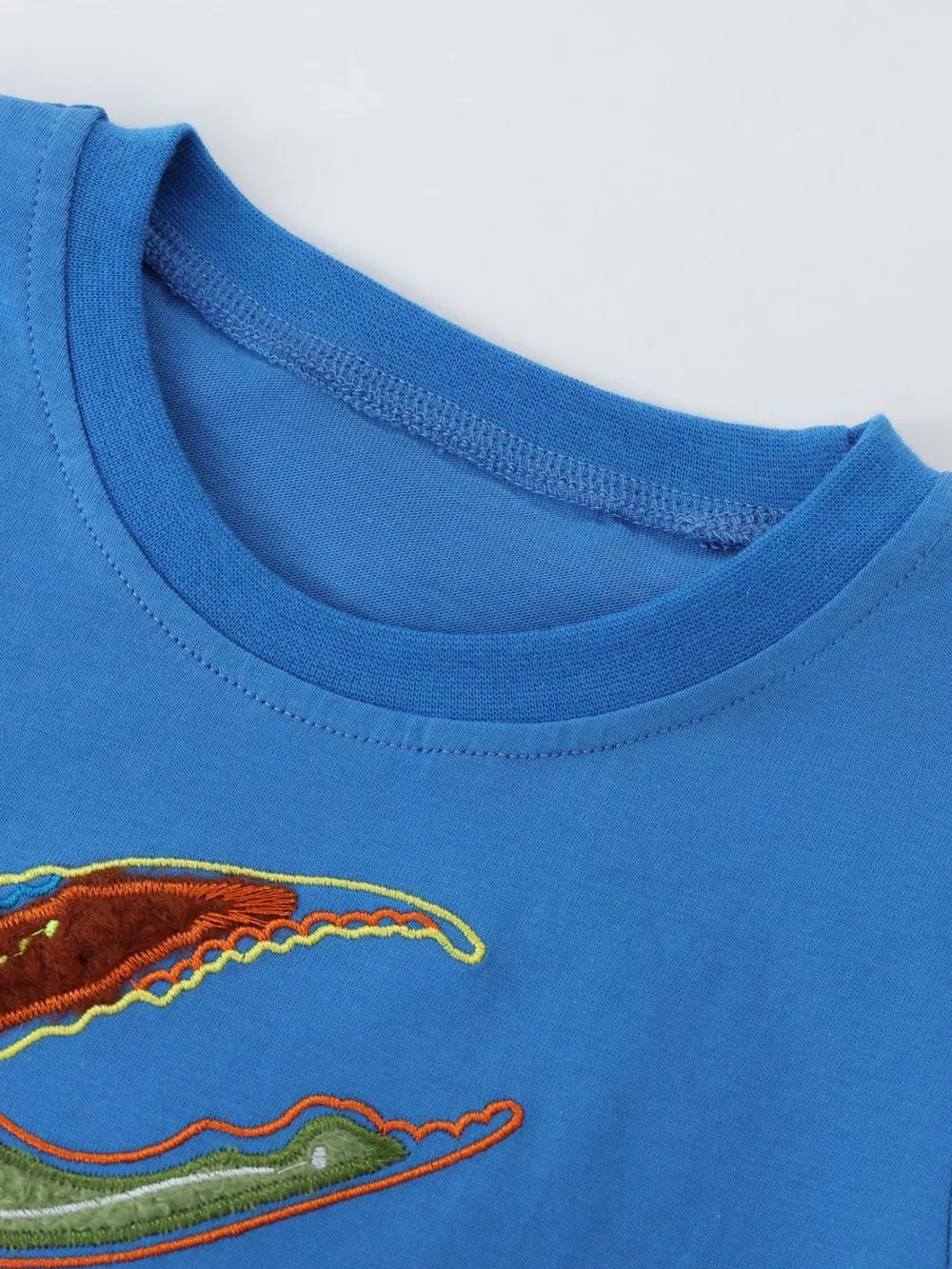 Children's Crab Embroidered T-Shirt and Shorts Set, image 3
