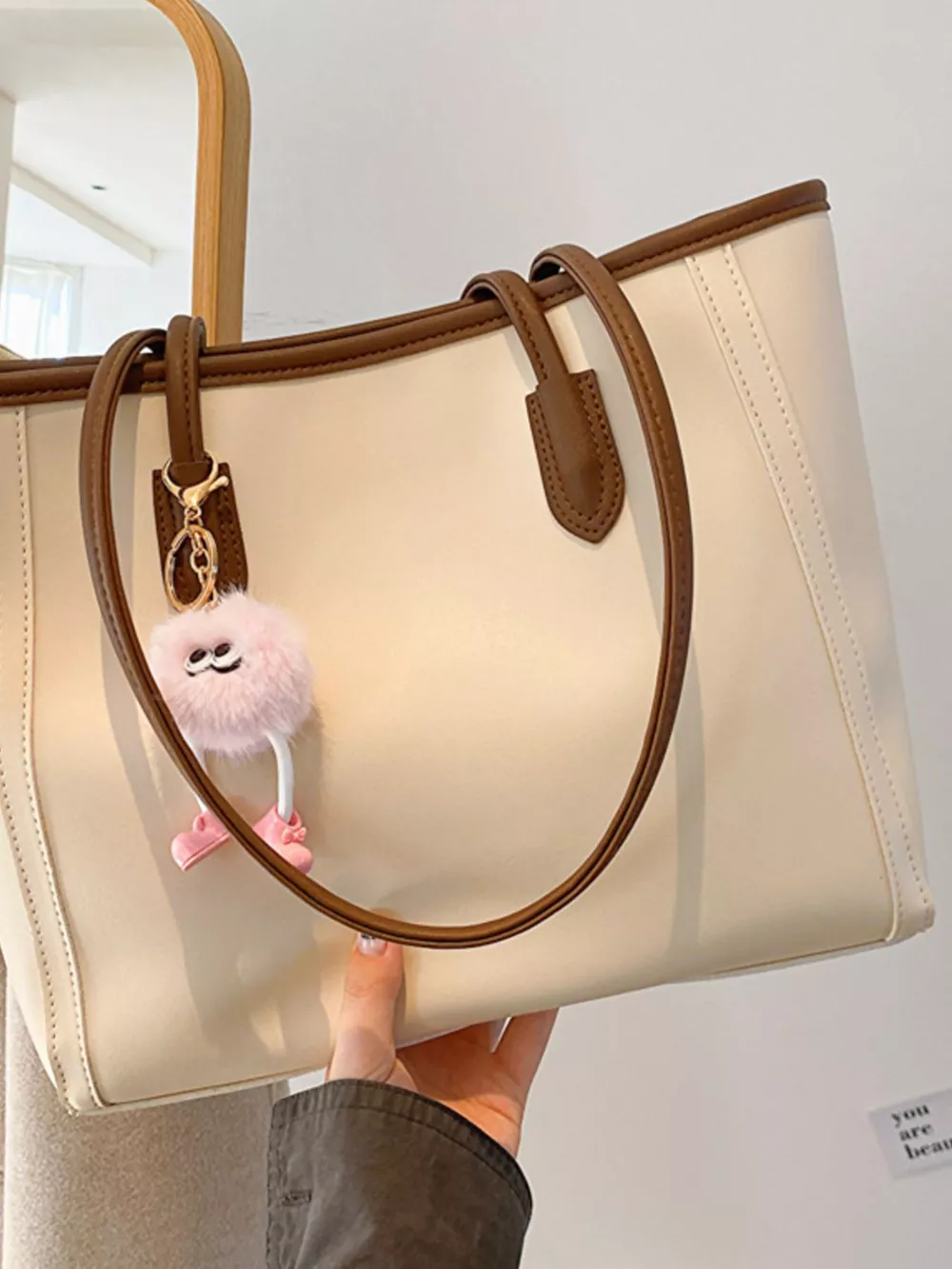 PU Leather Tote Bag, image 3