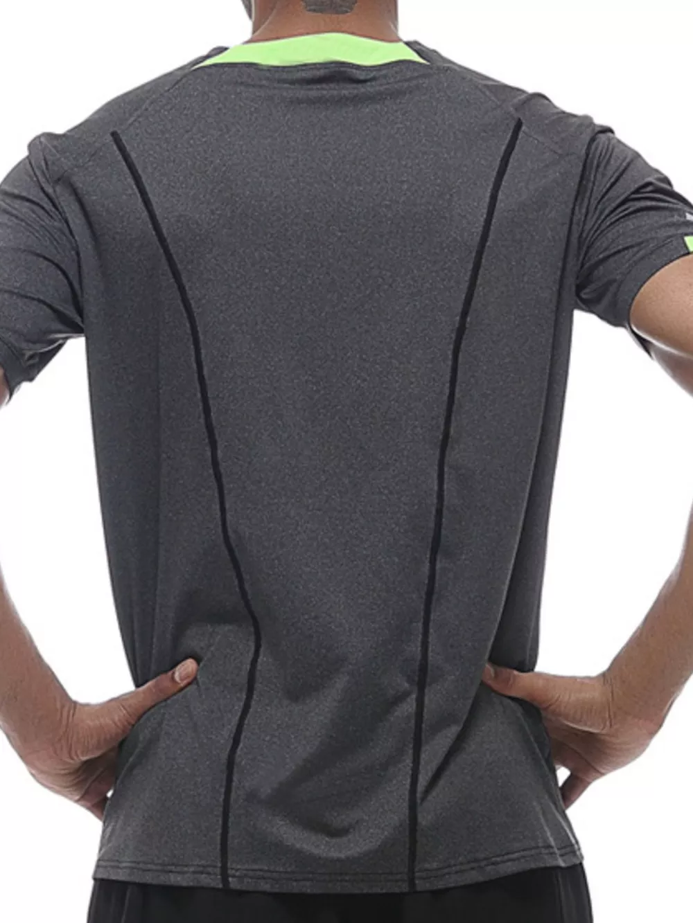 Men's Round Neck Quick-Dry Active T-Shirt, image 3