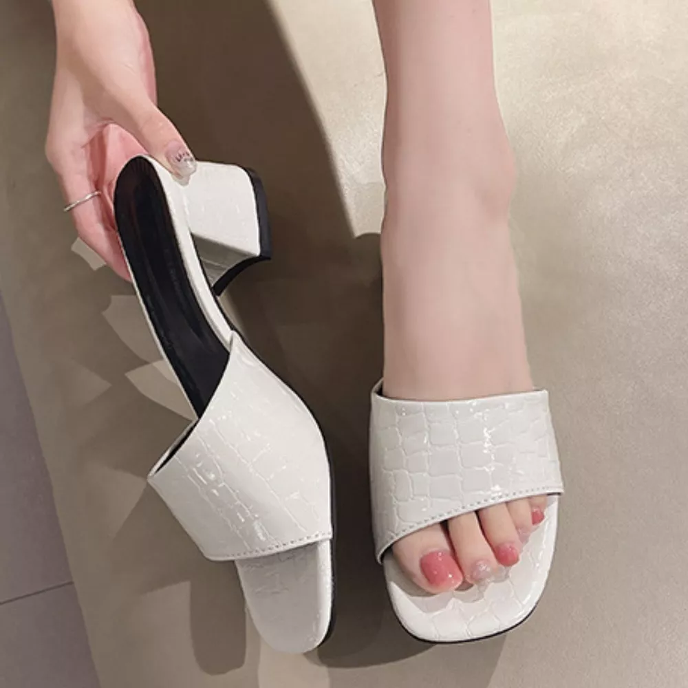 Open Toe Block Heels Sandals, image 4