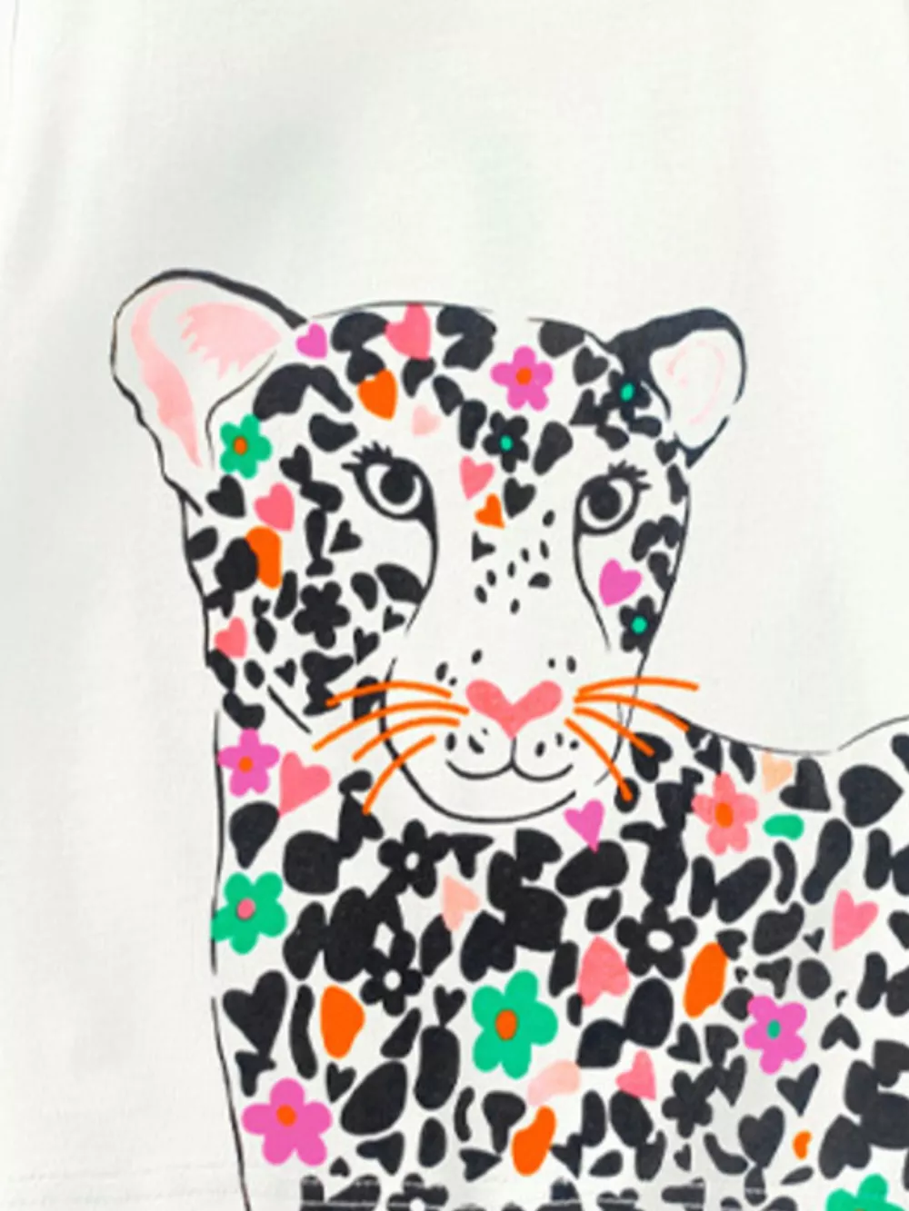 Children's Leopard Short Sleeve T-Shirt, image 3