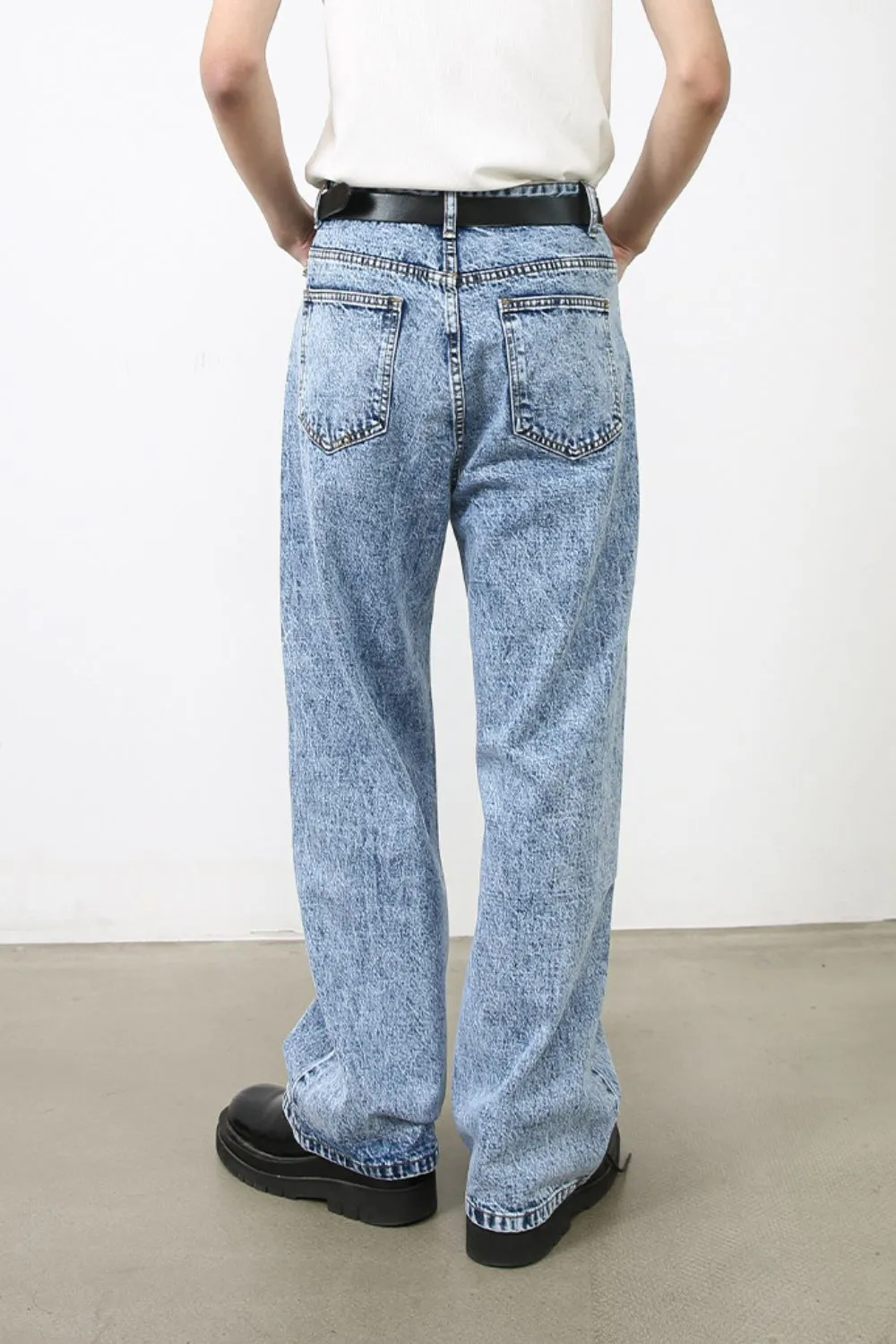 Men's Straight Leg Jeans, image 4