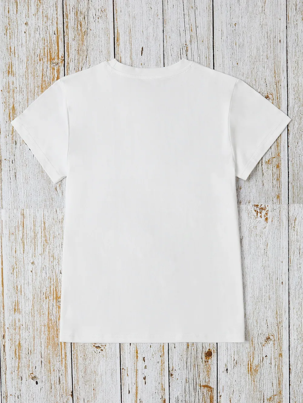 Graphic Round Neck Short Sleeve T-Shirt, image 9