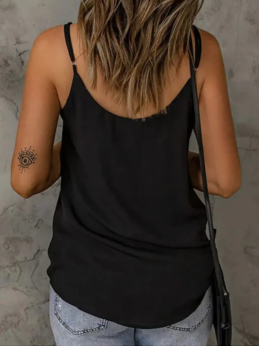 Full Size V-Neck Spaghetti Strap Cami, image 3