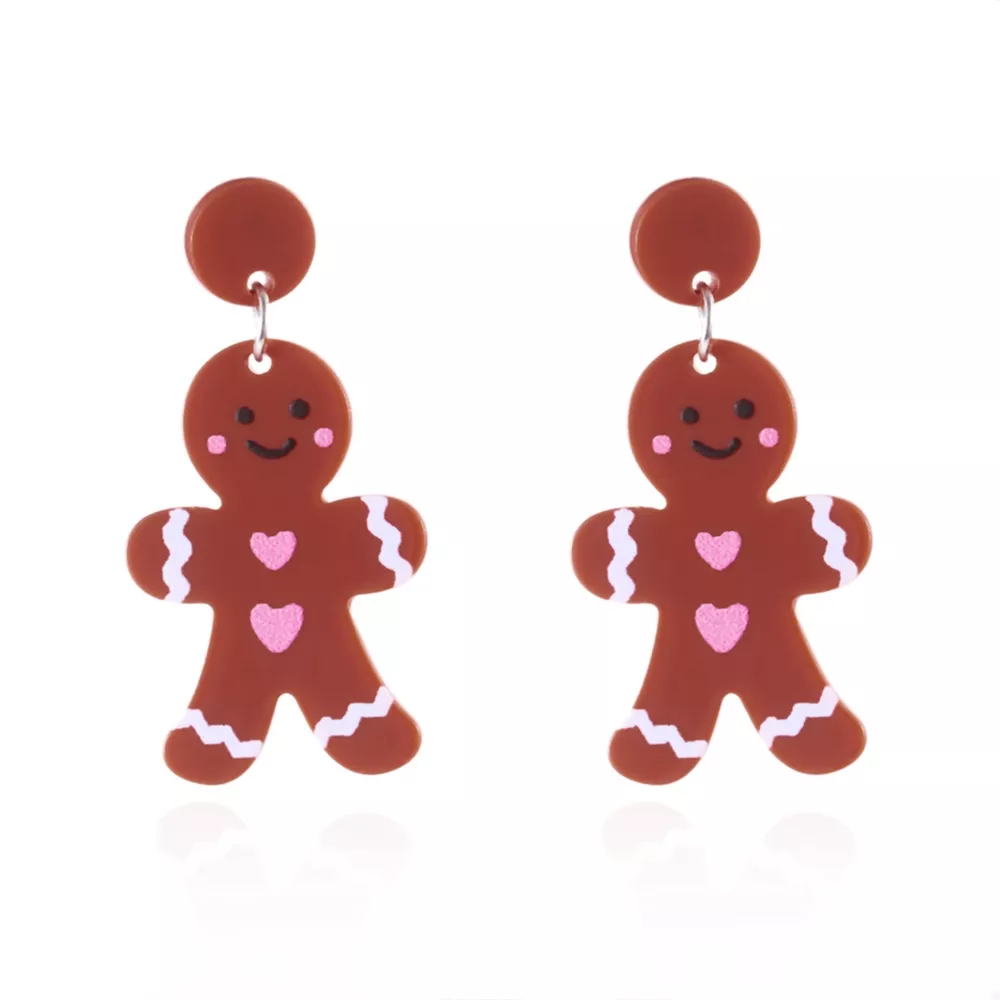 Christmas Acrylic Dangle Earrings, image 10
