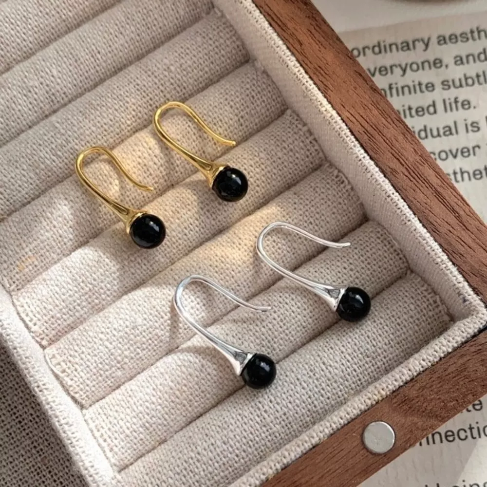 Teardrop Hook Earrings, image 2