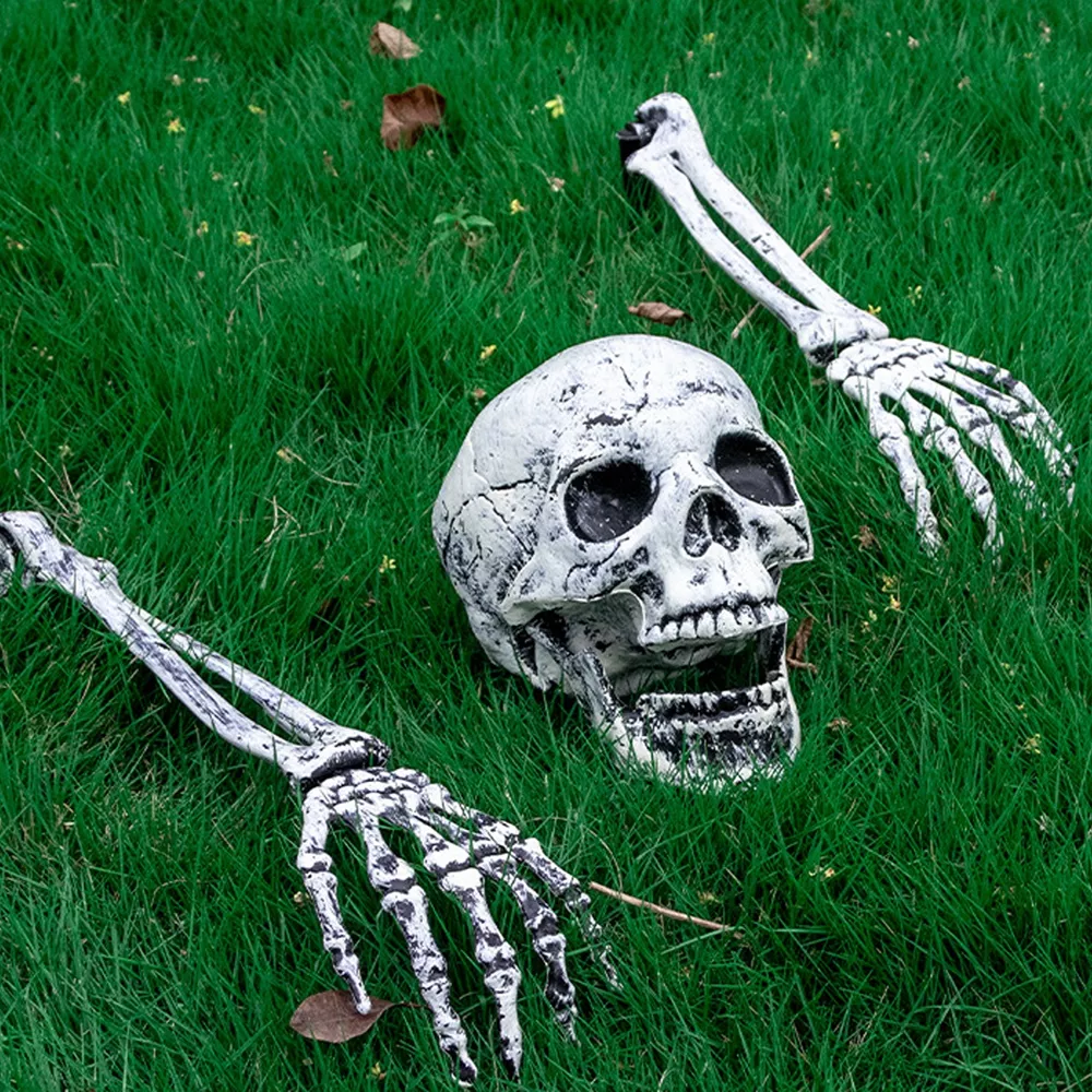 Halloween Skull and Skeleton Arms, image 4