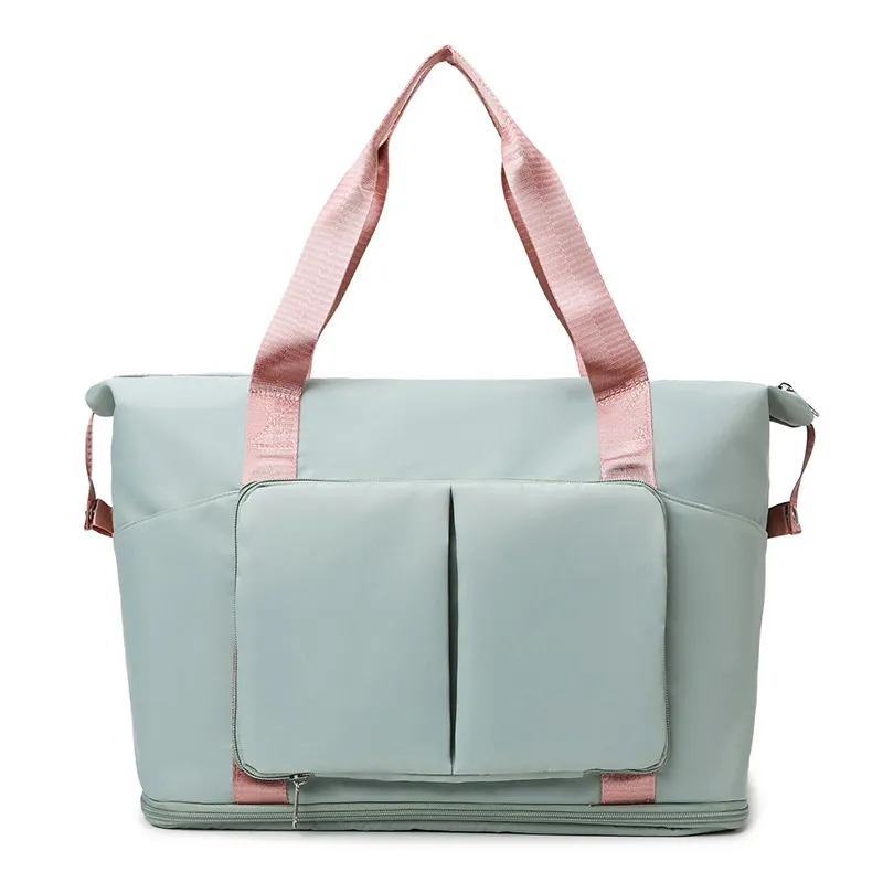Oxford Cloth Multi Pocket Travel Bag, image 9