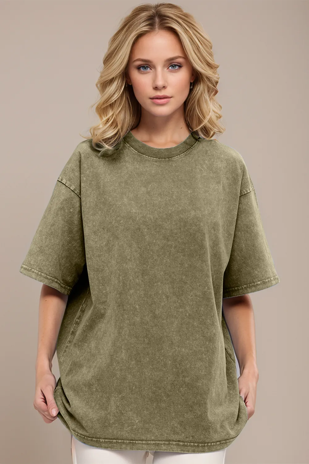 Round Neck Half Sleeve T-Shirt, image 34