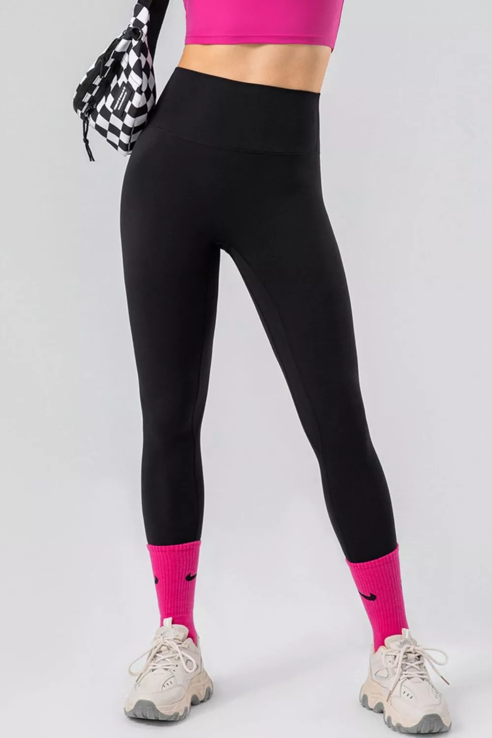 High-Waisted Seamless Active Leggings, image 6
