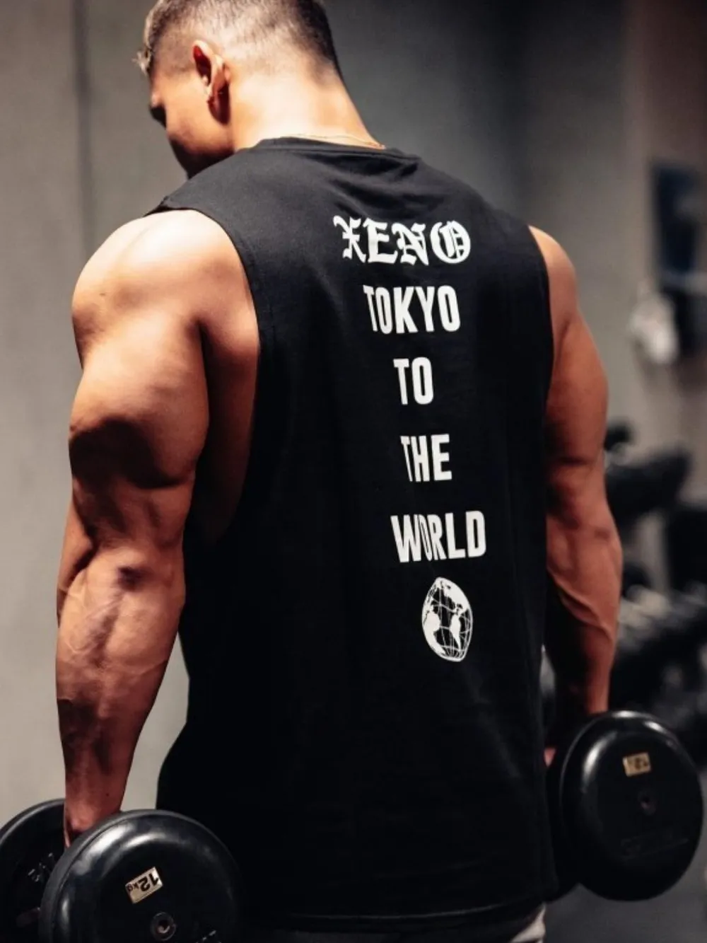 Men's Plus Size Round Neck Tank, image 4