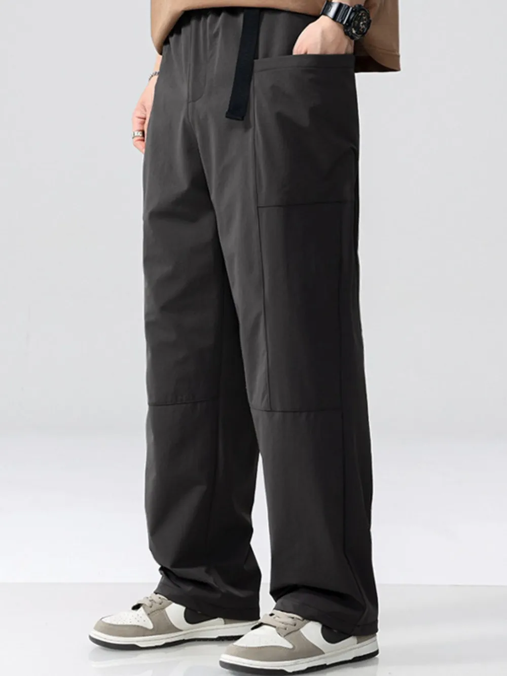 Men's Plus Size Wide Leg Pants, image 8