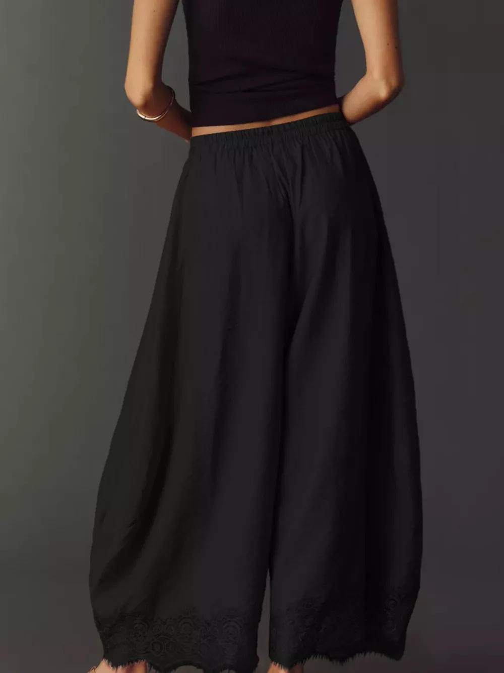 Drawstring Wide Leg Pants, image 32