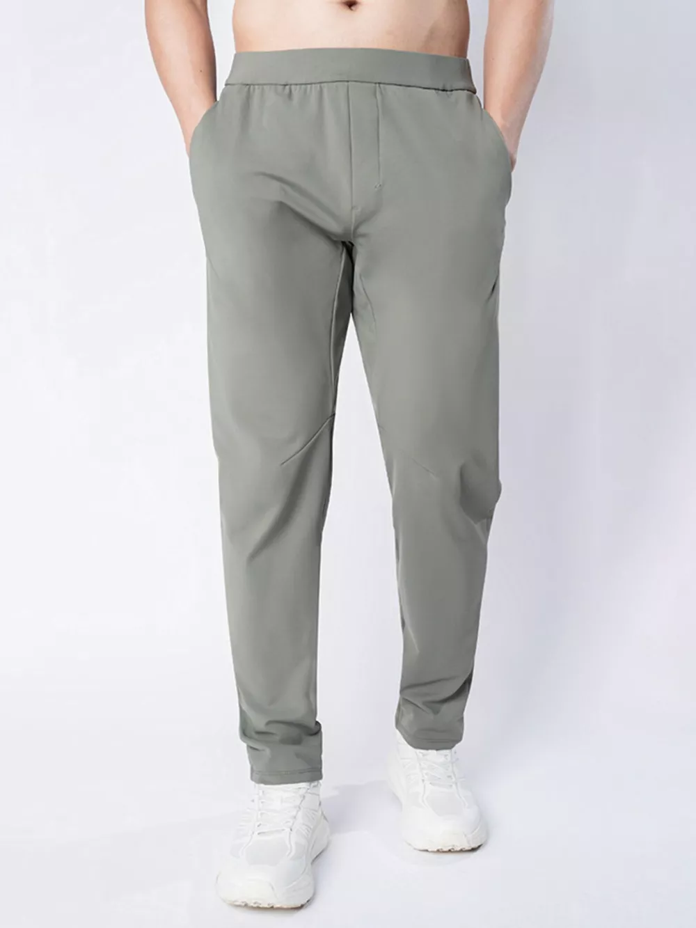 Men's Plus Size Lightweight Stretch Pants, image 2