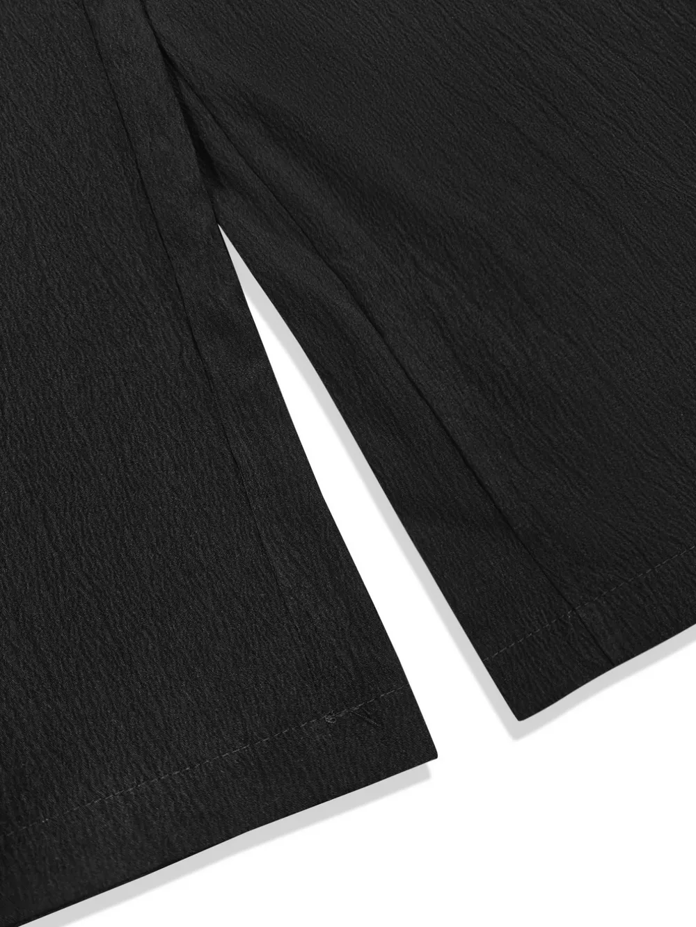 Plus Size High Waist Wide Leg Smocked Waist Pants, image 8