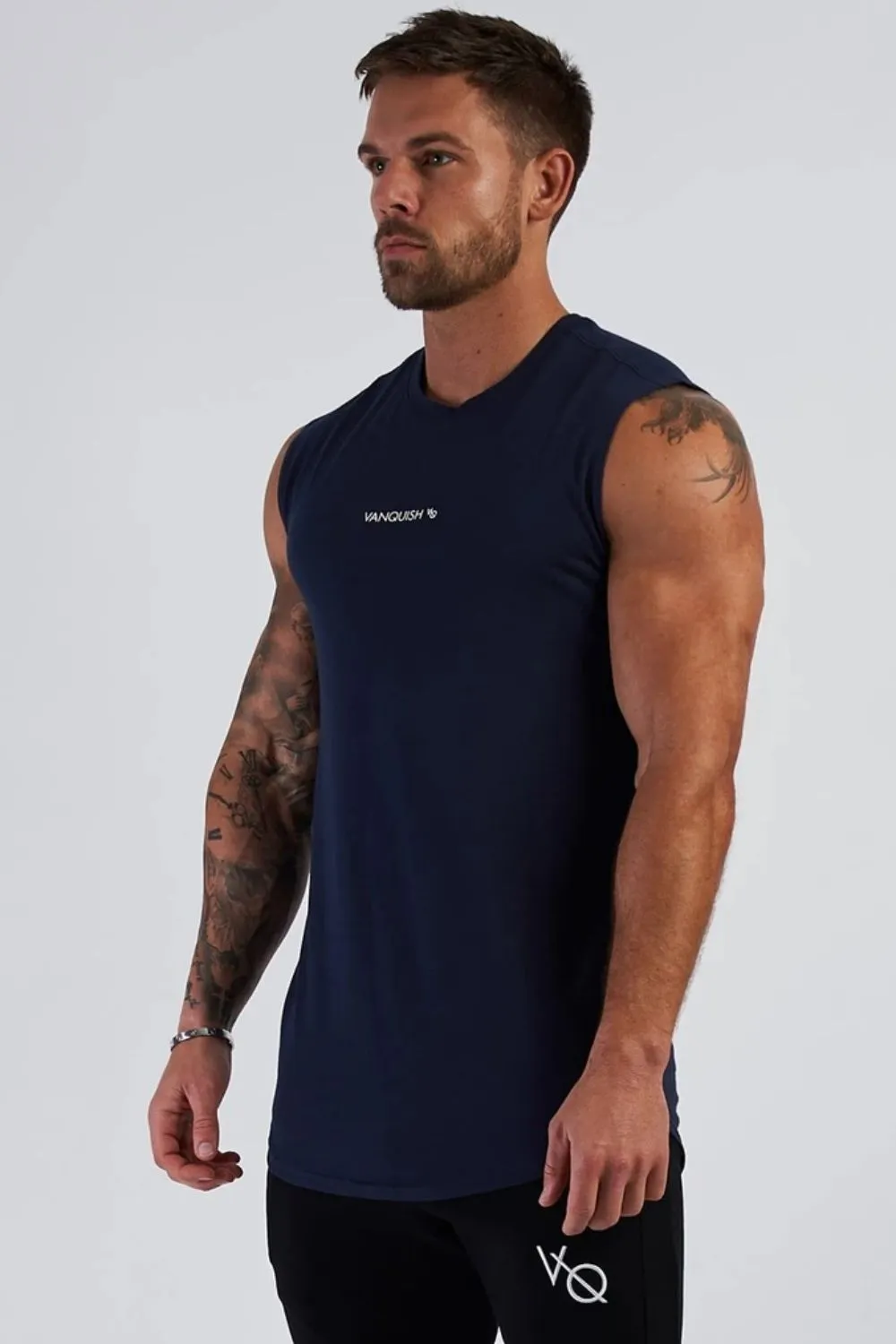 Men's Round Neck Tank, image 5