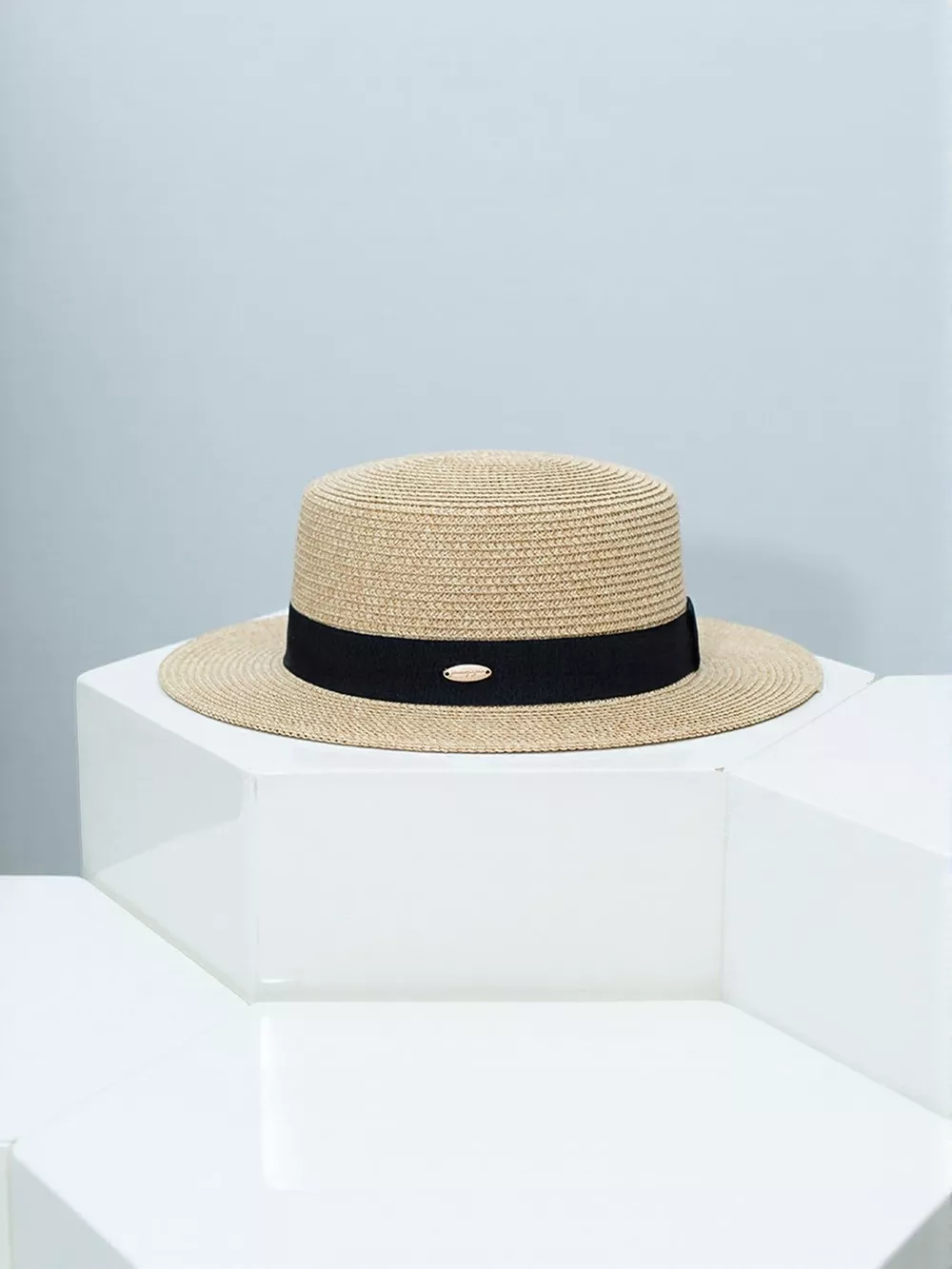 Straw Boater Hat