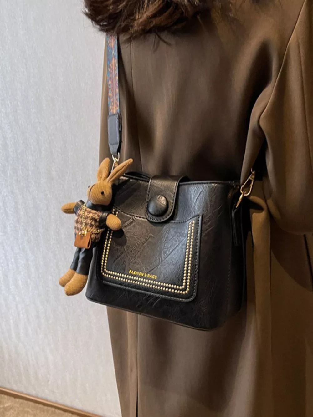 PU Leather Crossbody Bag, image 5