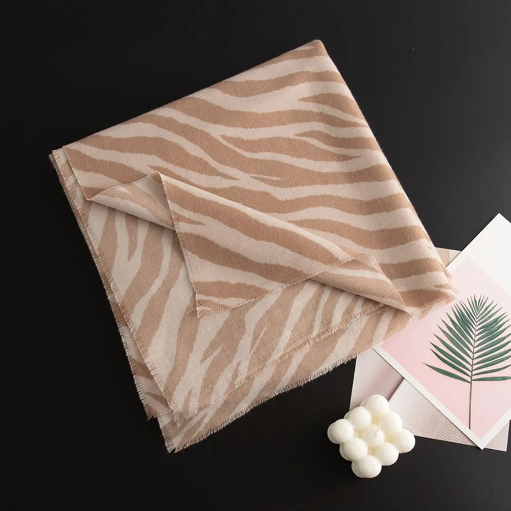 Animal Print Polyester Scarf, image 4
