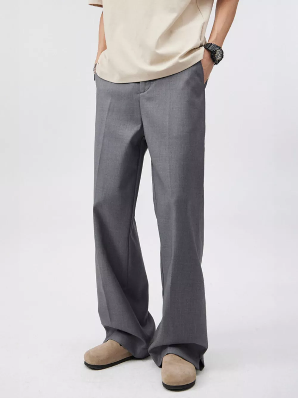 Men's Wide Leg Pants, image 4