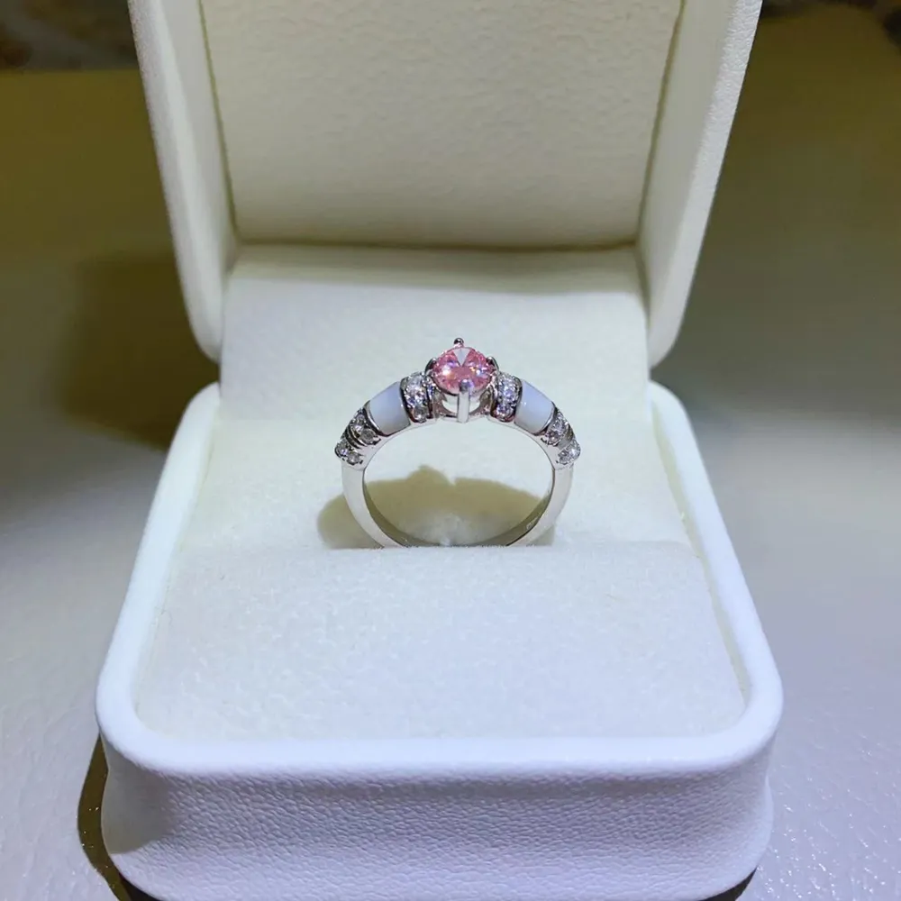 1 Carat Moissanite 925 Sterling Silver Ring, image 3