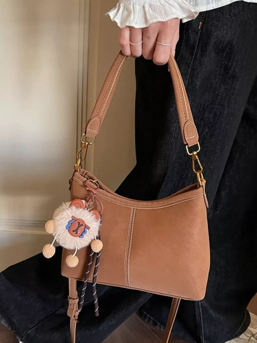 Adjustable Strap Shoulder Bag, image 4