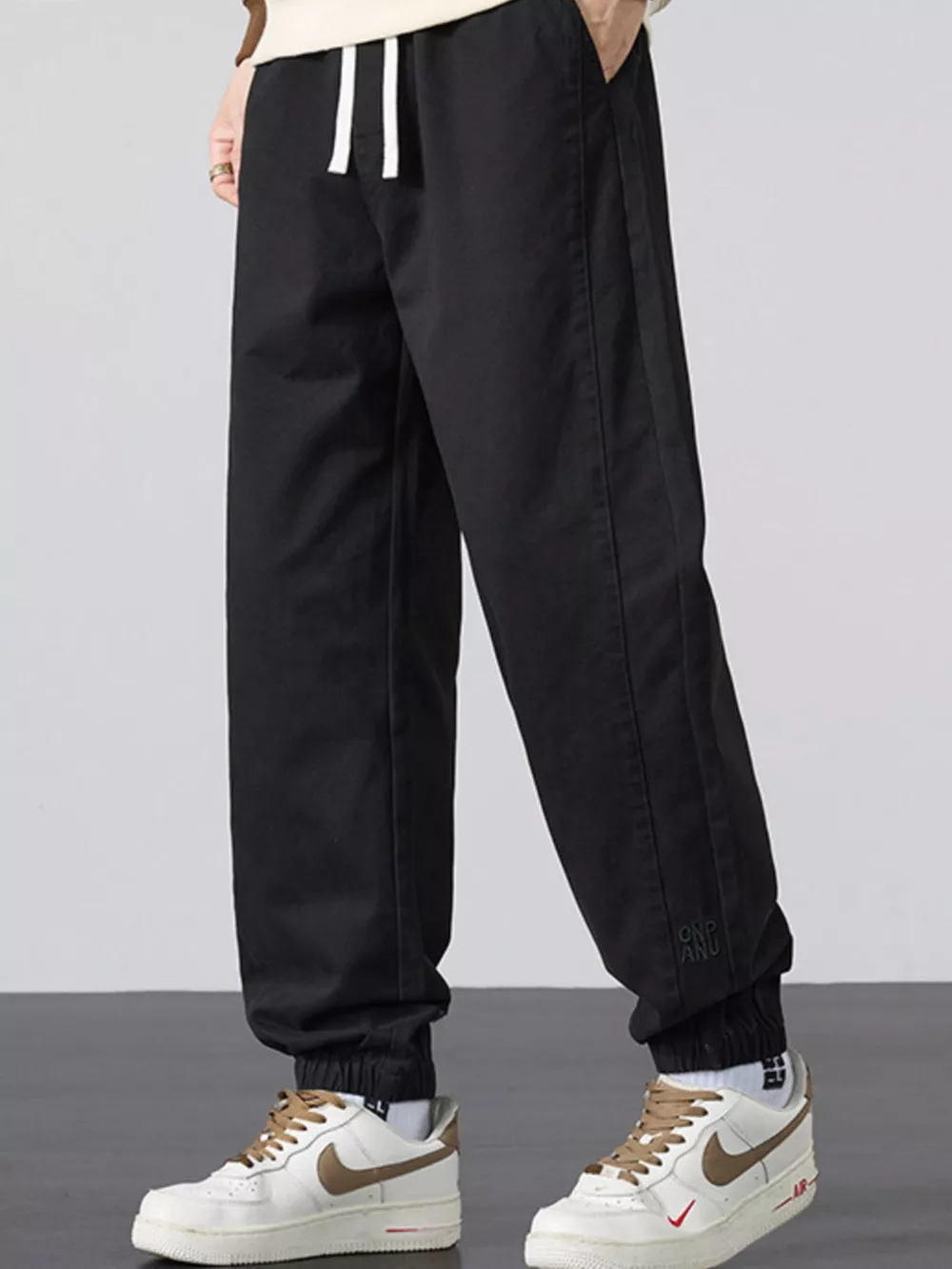 Men's Plus Size Casual Loose Fit Joggers, image 12