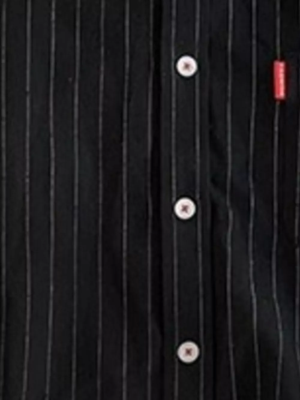 Men's Plus Size Casual Striped Long Sleeve Shirt, image 4