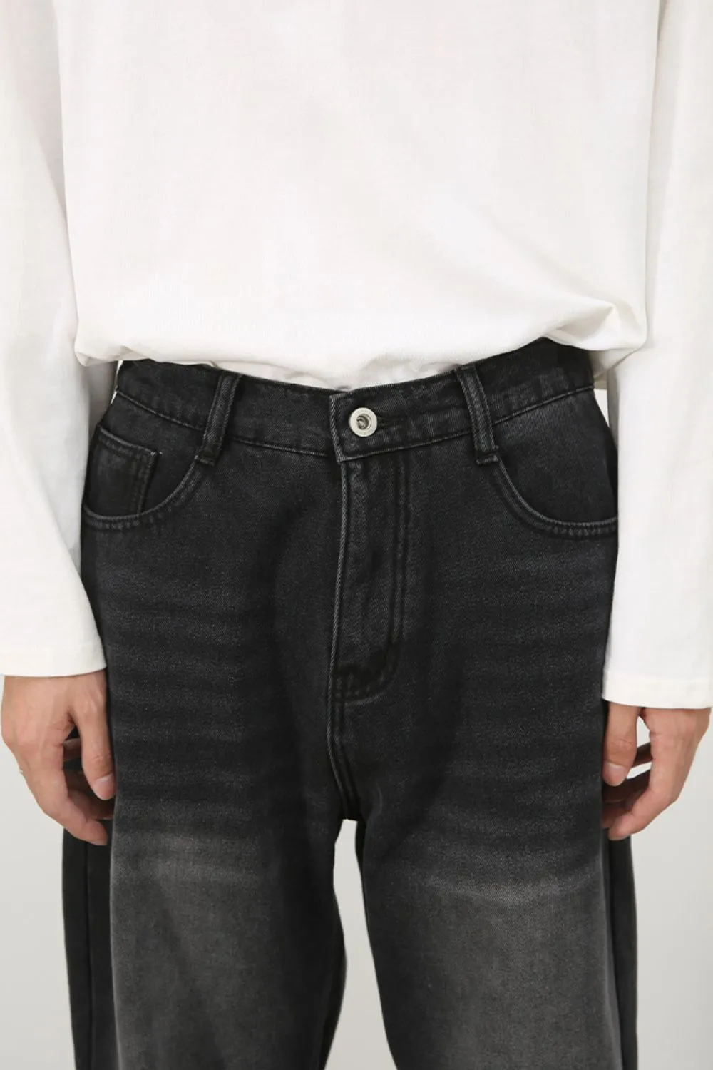 Men's Wide Leg Jeans, image 5