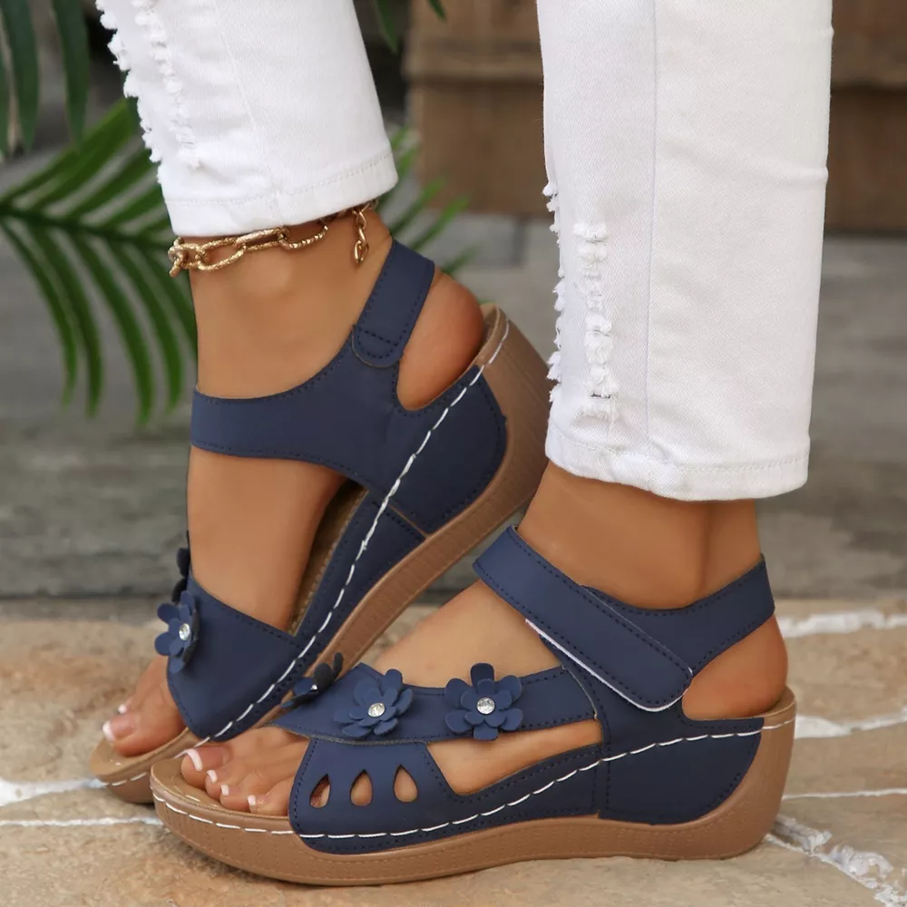 Open Toe Wedge Sandals, image 11