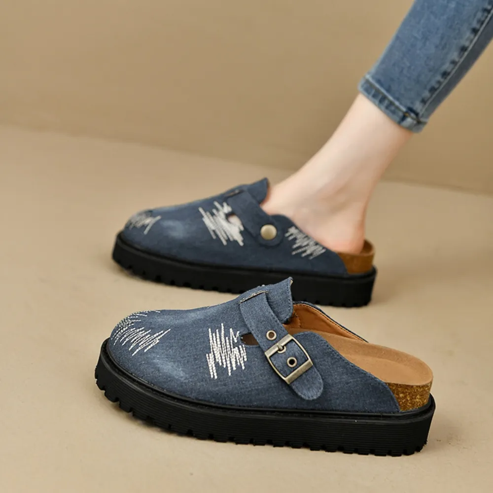 Round Toe Platform Loafers, image 3