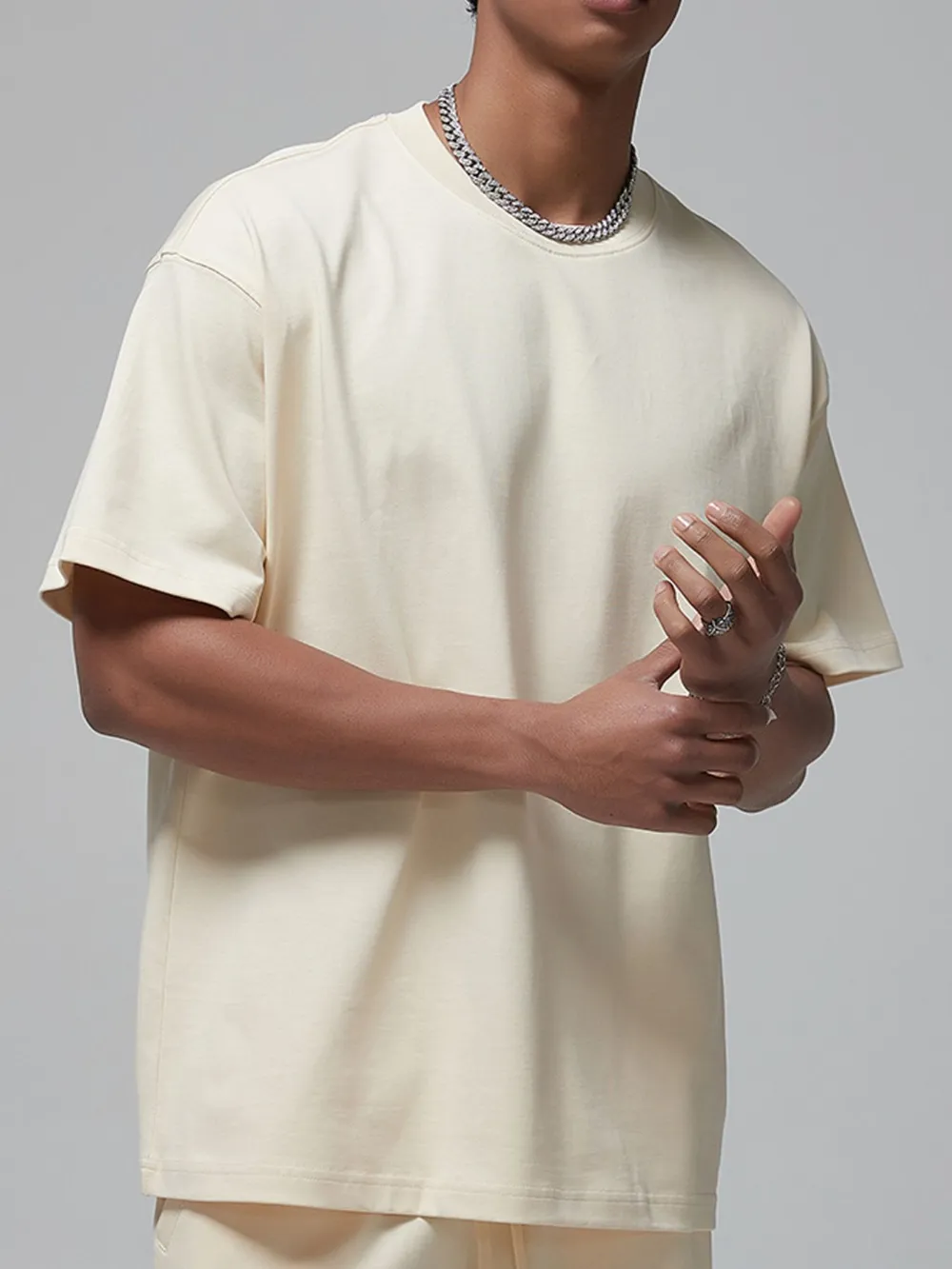 Men's Oversized Crew Neck T-Shirt