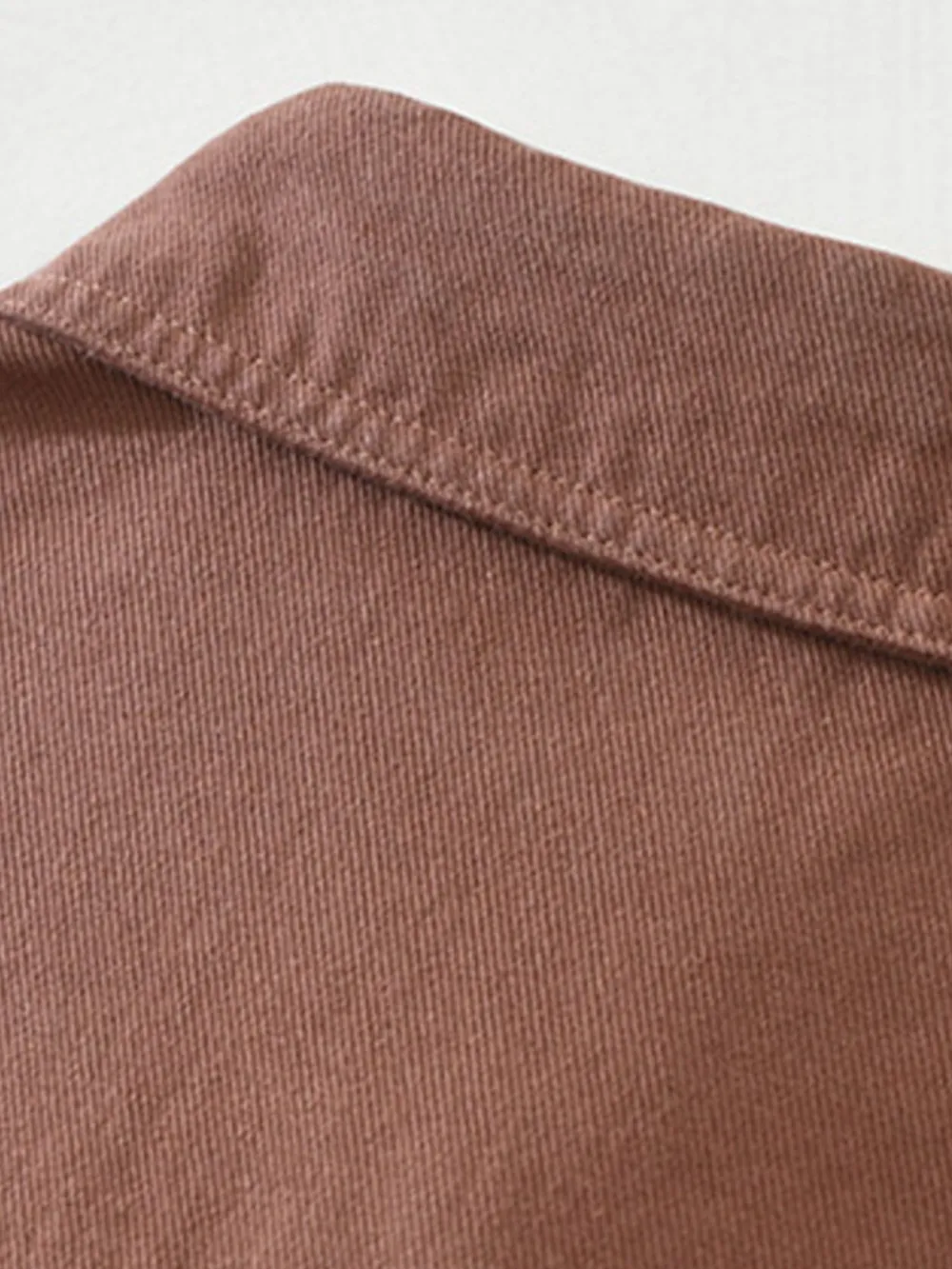 Men's Plus Size Button Detail Long Sleeve Shirt, image 8