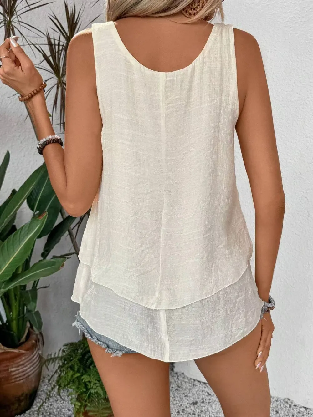 Wide Strap Layered Tank, image 25