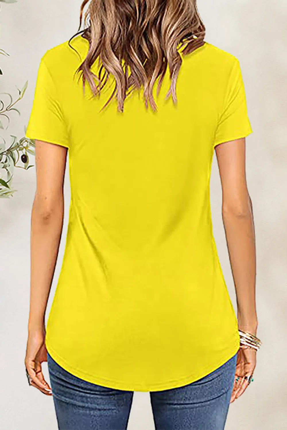 Crisscross Short Sleeve T-Shirt, image 11