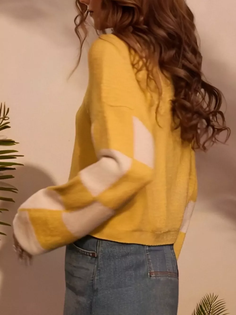 Color Block Long Sleeve Sweater, image 14