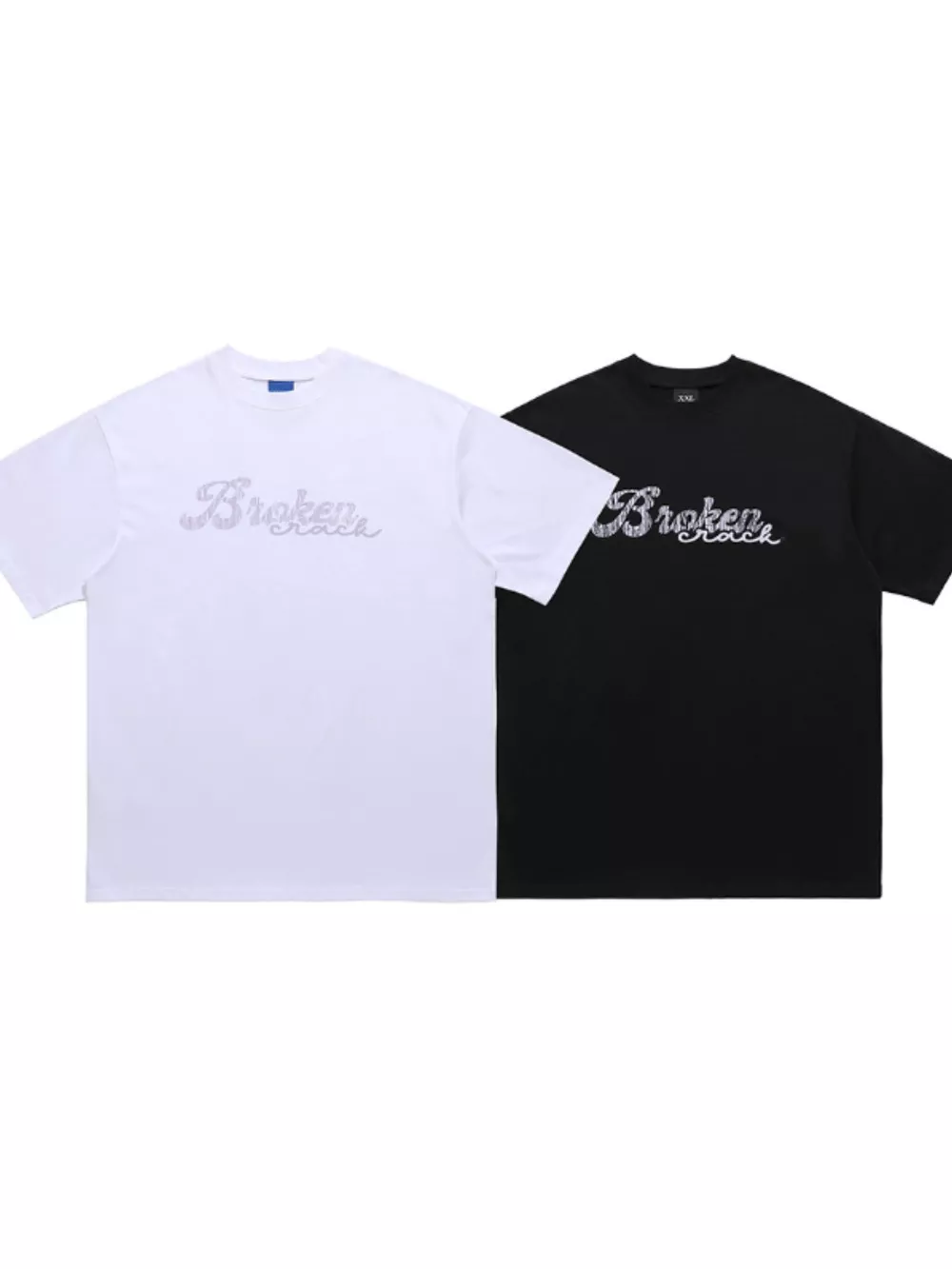 Men's Graphic Round Neck Oversized T-Shirt, image 7