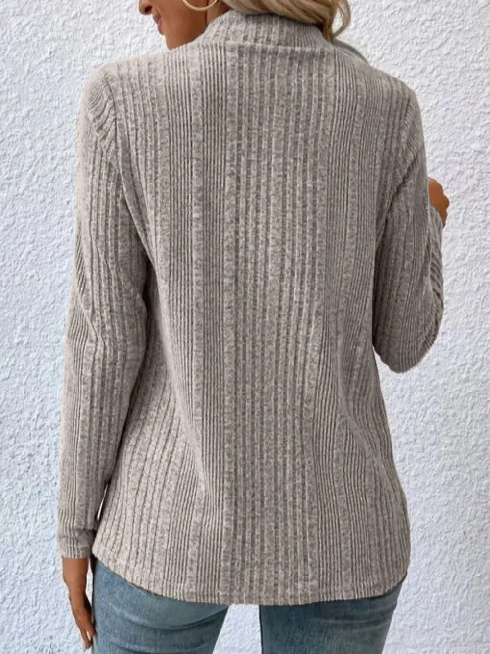 Open Front Long Sleeve Cardigan, image 3